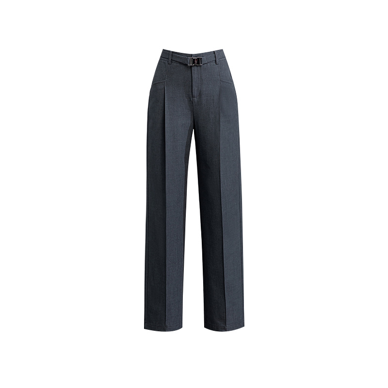 Damen  Anzüge | Regular-Fit Hose Aus Twill In Denim-Optik Anzüge Anzüge