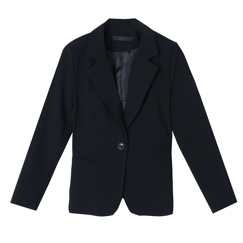 Damen  Blazer | Regular-Fit Blazer Aus Schurwolle Mit Knopf Blazer Blazer