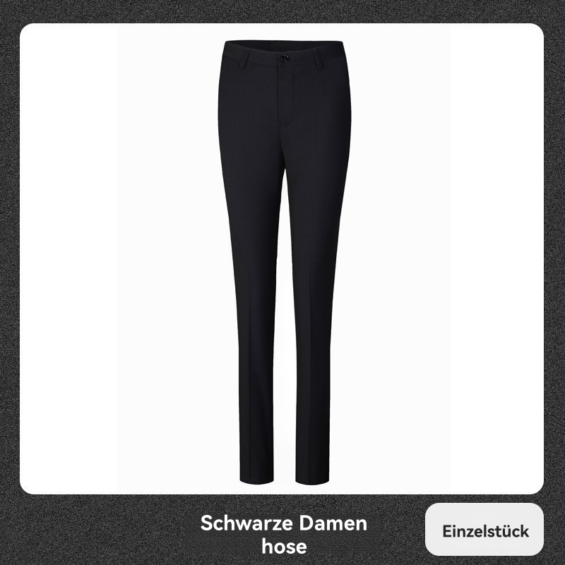 Damen  Hosen & Shorts | Slim-Fit Hose In Cropped-Länge Mit Reißverschluss Am Saum Damen Damen