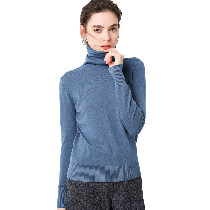 Damen  Pullover & Strickjacken | Rollkragenpullover Aus Wolle, Seide Und Kaschmir Damen Damen