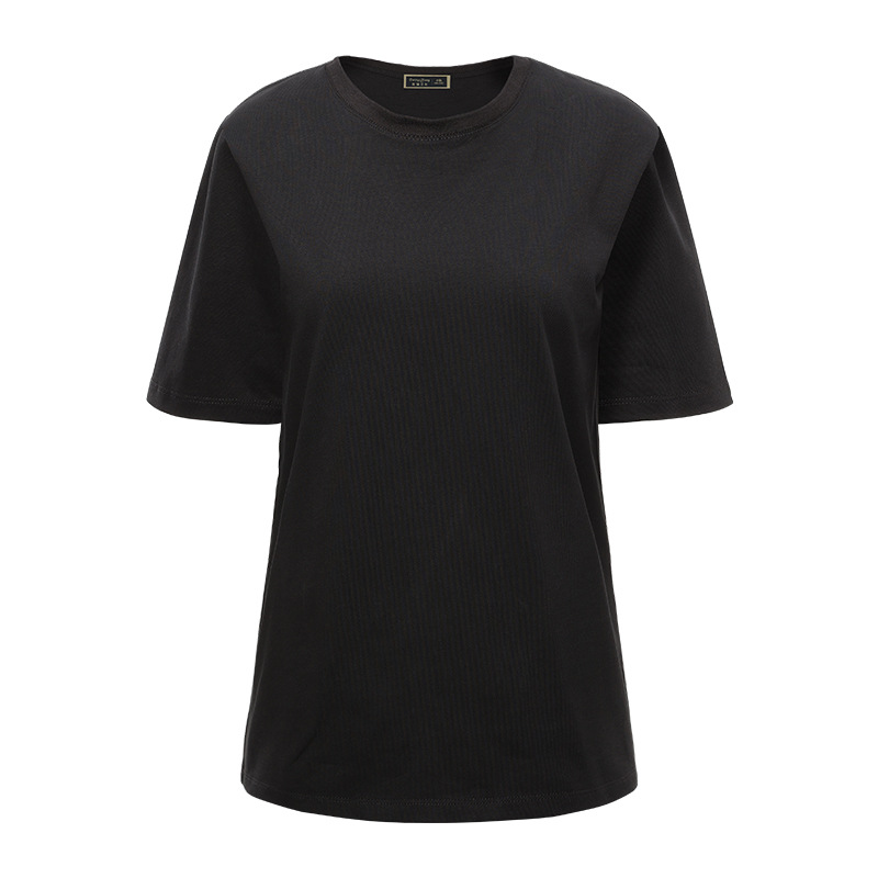 Damen  T-Shirts & Tops | Relaxed-Fit T-Shirt Aus Baumwoll-Jersey Damen Damen