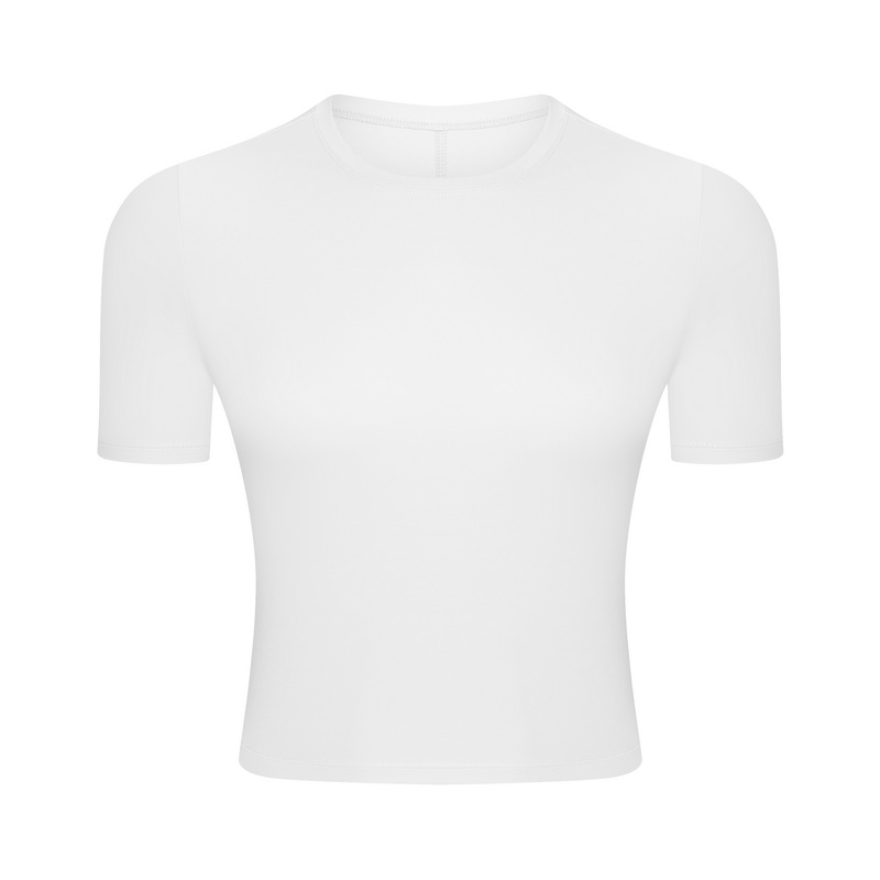 Damen  T-Shirts & Tops | Slim-Fit T-Shirt Aus Elastischem Baumwoll-Modal-Mix Damen Damen