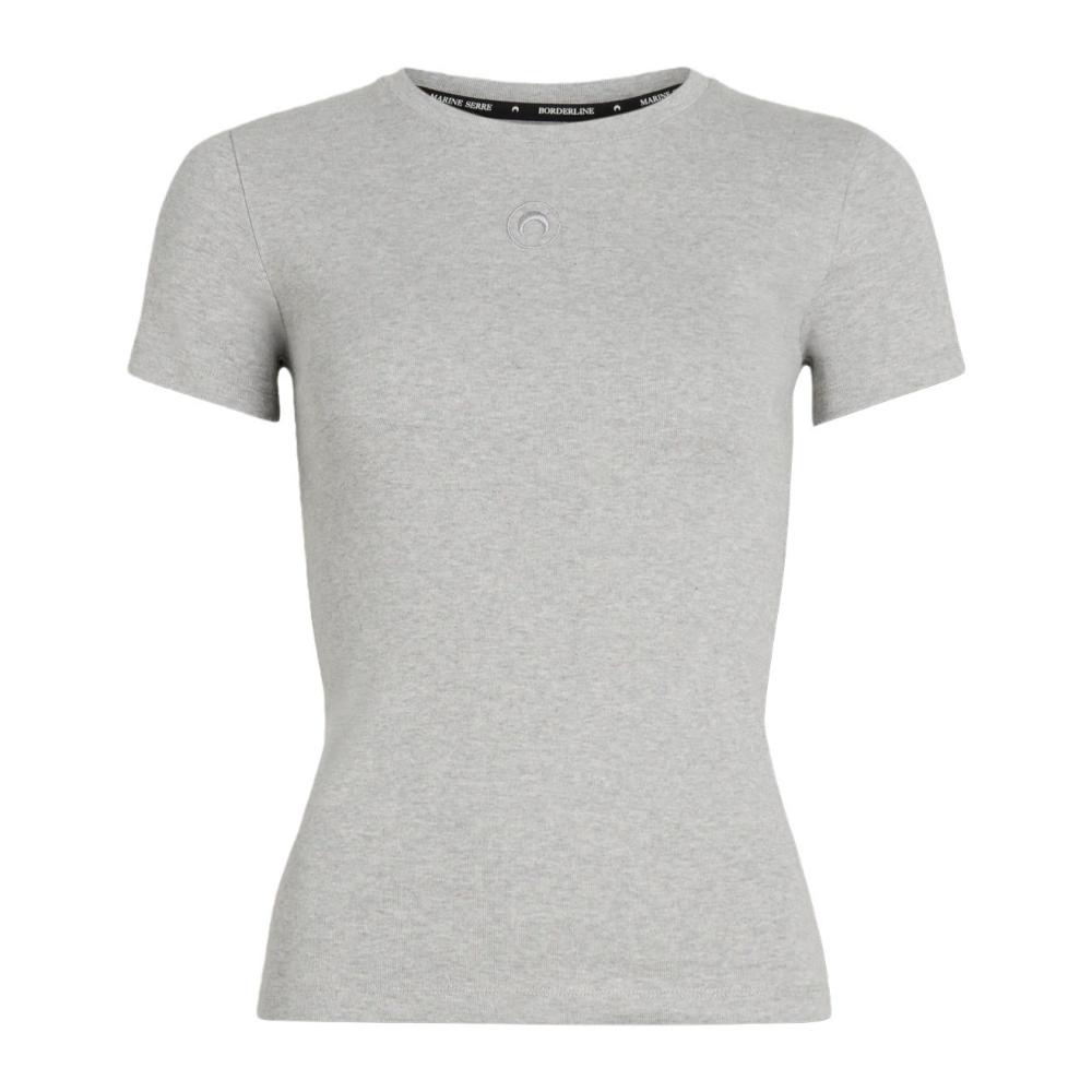 Damen  T-Shirts & Tops | T-Shirt Aus Baumwolle Mit Kristallverziertem Double-B-Monogramm Damen Damen