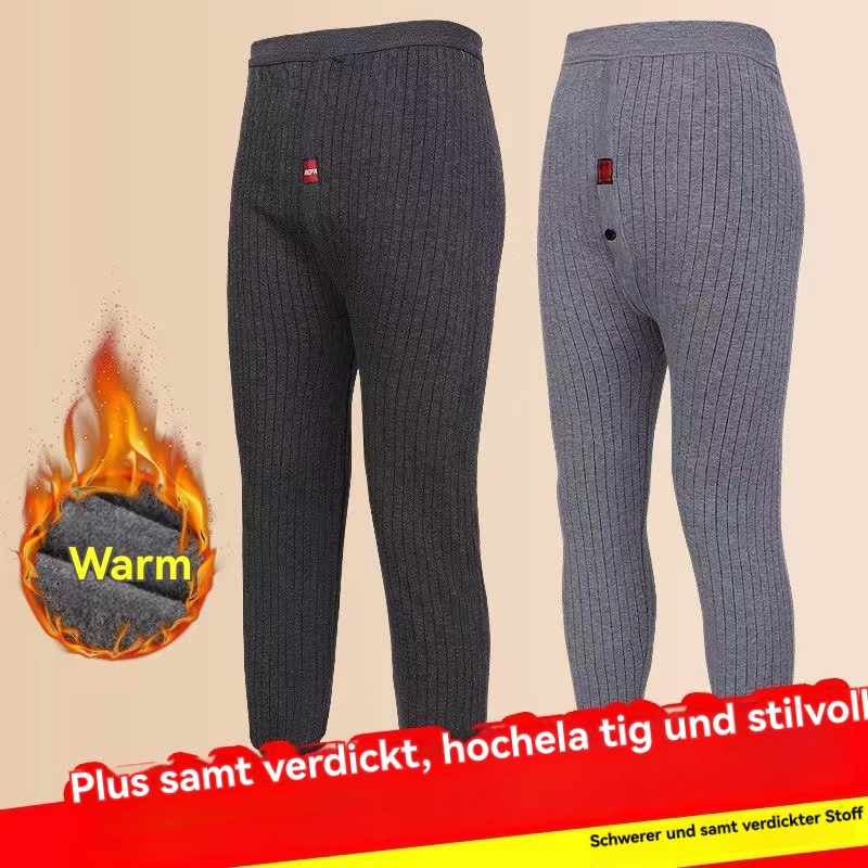 Damen  Unterwäsche | Thermo-Leggings Mit Rotem Logo-Label Damen Damen