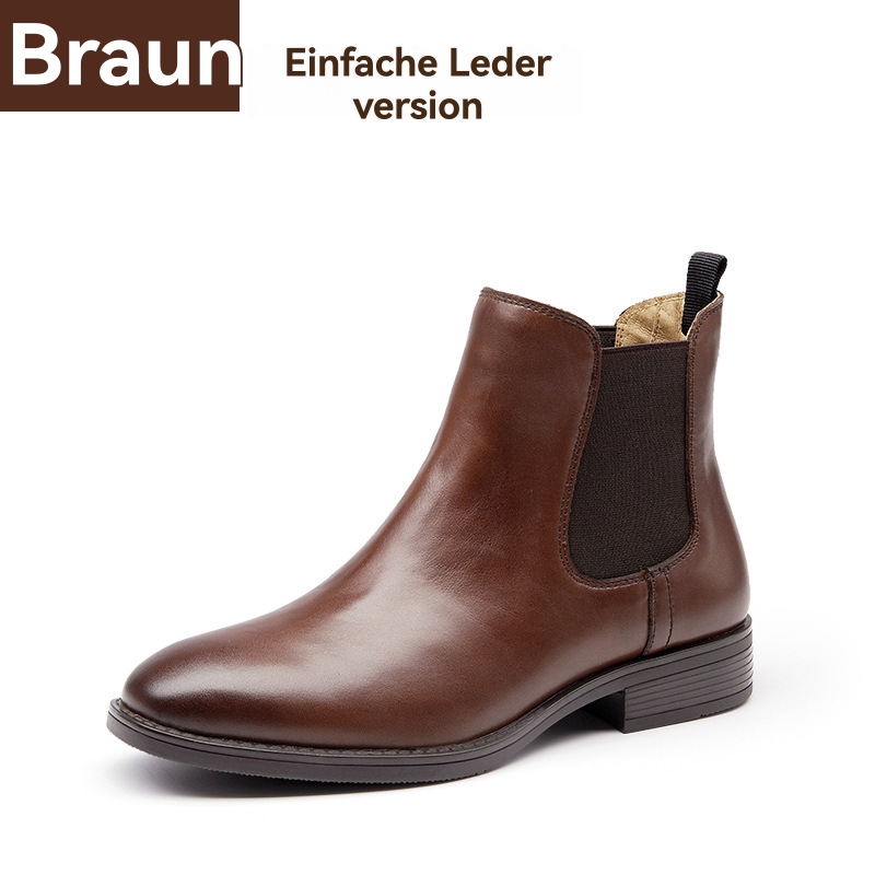 Herren  Boots | Chelsea Boots Aus Veloursleder Mit Eckiger Kappe Und Signature-Details Boots Boots