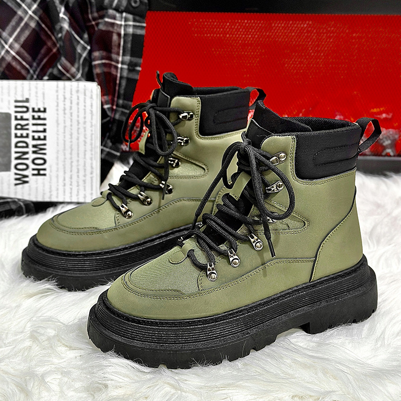 Herren  Boots | Hybrid-Boots Zum Schnüren Mit Signature-Details Boots Boots