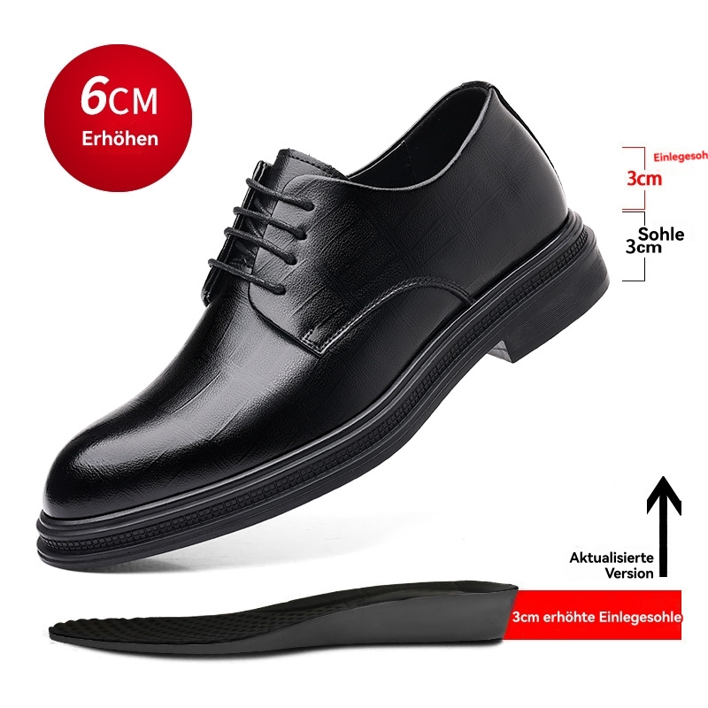 Herren  Business-Schuhe | Derbys Aus Bedrucktem Leder Mit Metallenen Ösen Business-Schuhe Business-Schuhe