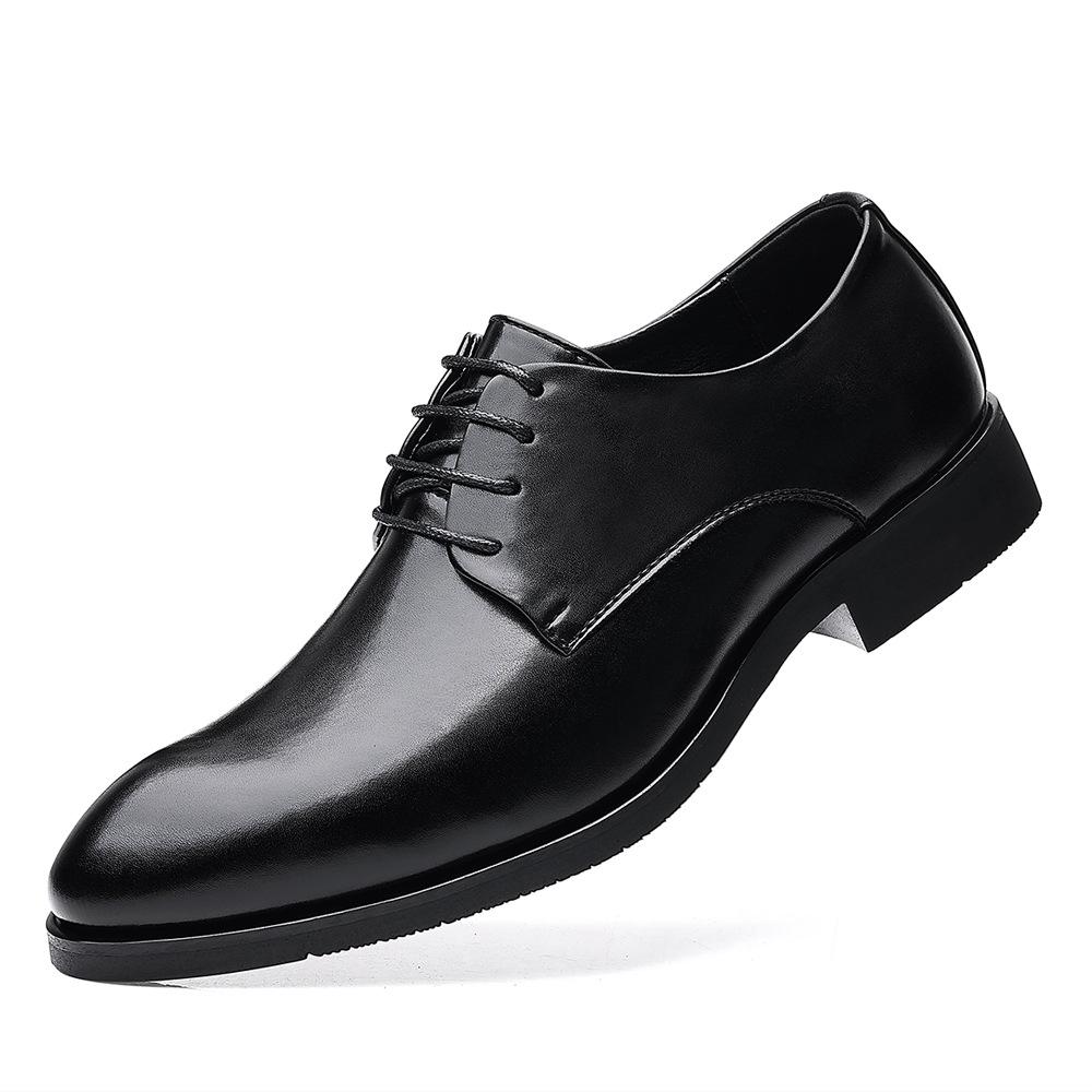 Herren  Business-Schuhe | Derbys Aus Leder Mit Signature-Details Business-Schuhe Business-Schuhe