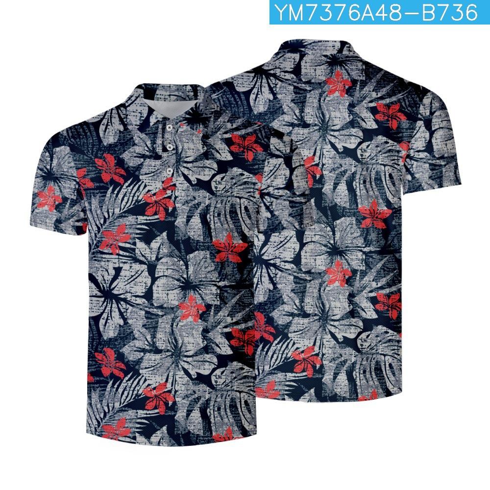 Herren  Hemden | Oversized Hemd Aus Baumwoll-Popeline Mit Saisonalem Print Hemden Hemden