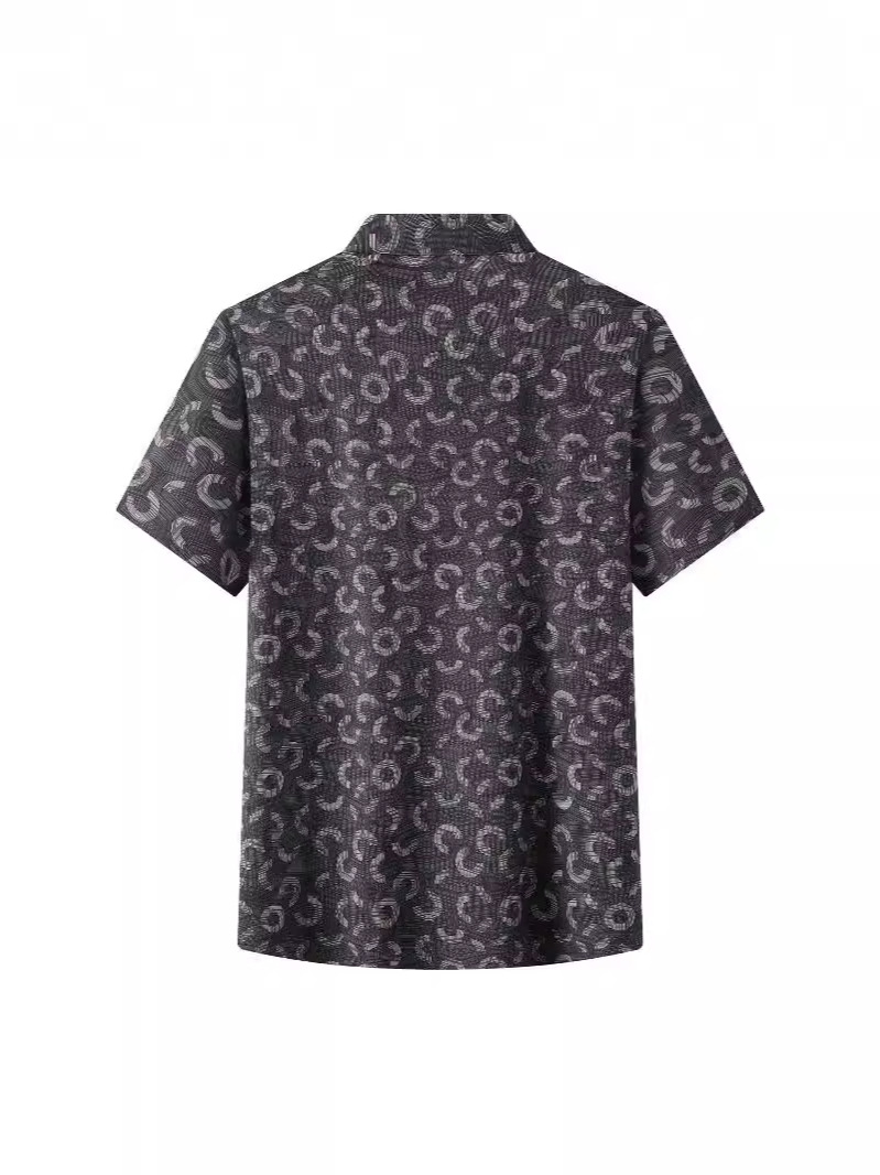 Herren  Hemden | Oversized Hemd Aus Baumwoll-Popeline Mit Saisonalem Print Hemden Hemden