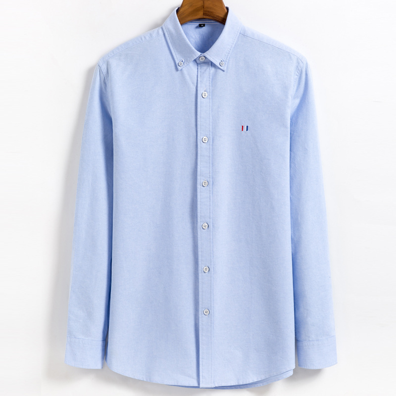 Herren  Hemden | Regular-Fit Hemd Aus Oxford-Baumwolle Mit Button-Down-Kragen Hemden Hemden