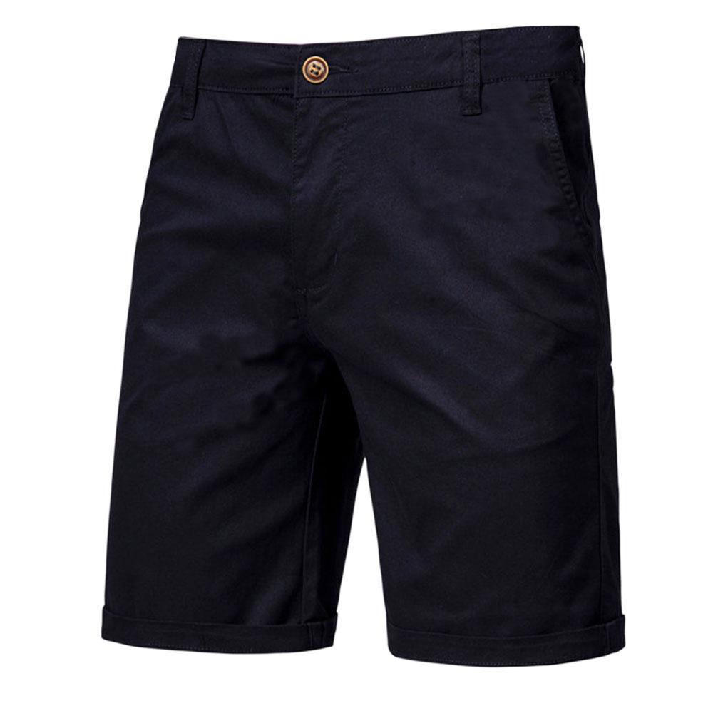 Herren  Hosen & Shorts | Regular-Fit Shorts Aus Stretch-Baumwolle Mit Mittlerer Bundhöhe Herren Herren