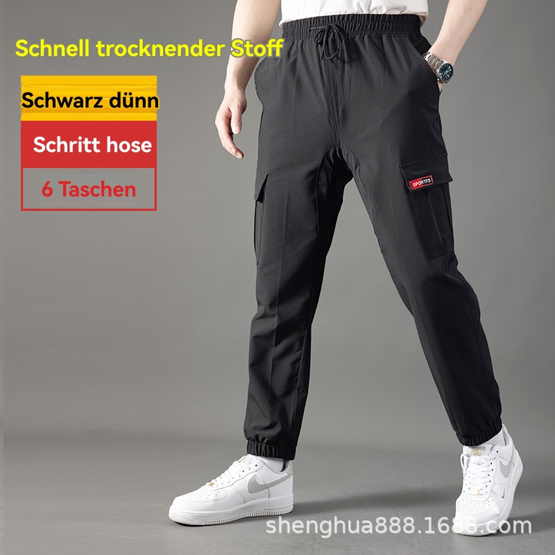 Herren  Hosen & Shorts | Wasserabweisende Cargohose Aus Stretch-Gewebe Herren Herren