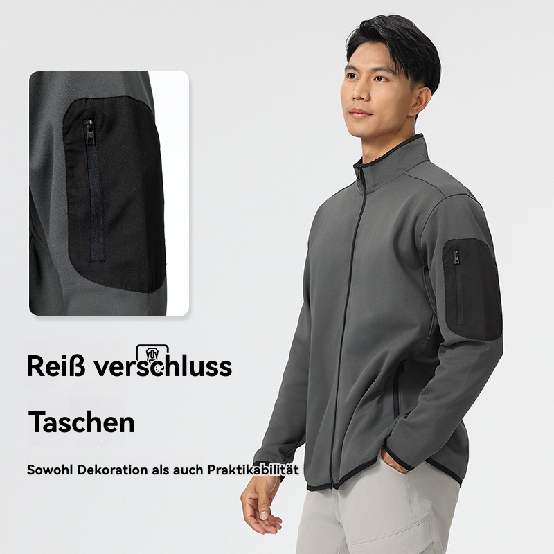 Herren  Jacken | Wasserabweisende Softshell-Jacke Mit Logo An Der Ärmeltasche Herren Herren