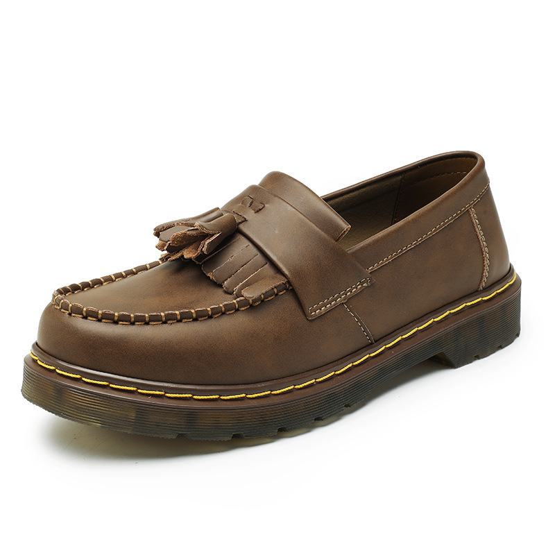 Herren  Loafers | Mokassins Aus Leder Mit Quaste Herren Herren