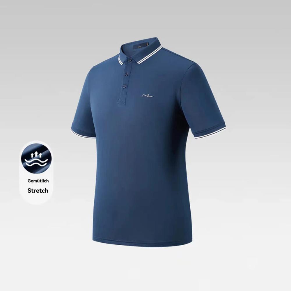 Herren  Poloshirts | Paddy Poloshirt Aus Baumwoll-Piqué Mit Kontrast-Logo Herren Herren