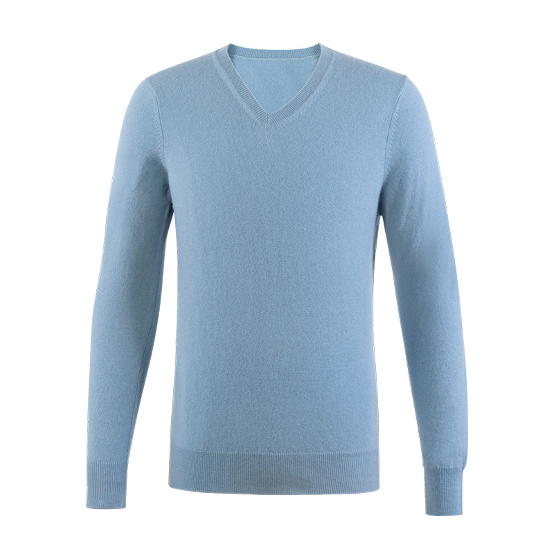 Herren  Pullover & Strickjacken | Pullover Aus Baumwolle Mit V-Ausschnitt Und Logo-Stickerei Herren Herren