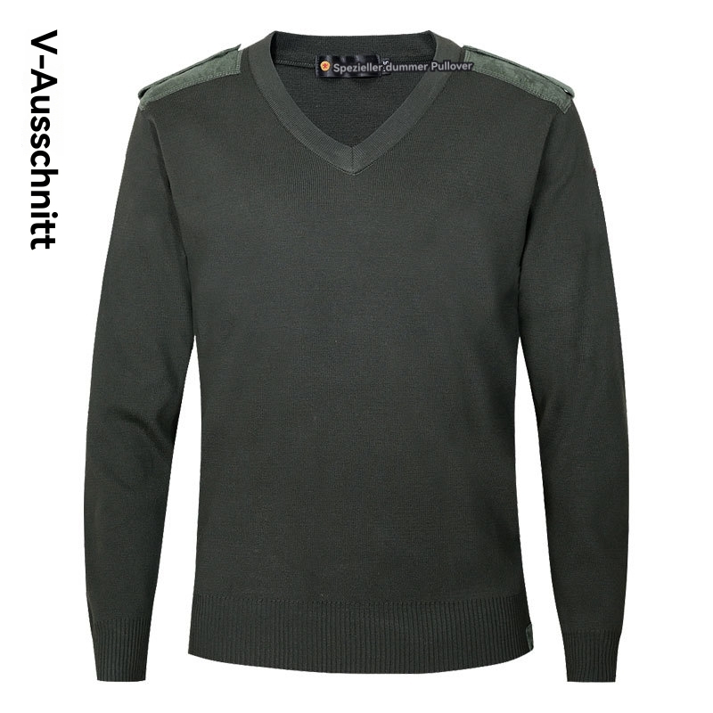 Herren  Pullover & Strickjacken | Regular-Fit Pullover Aus Schurwolle Mit Logo-Stickerei Herren Herren