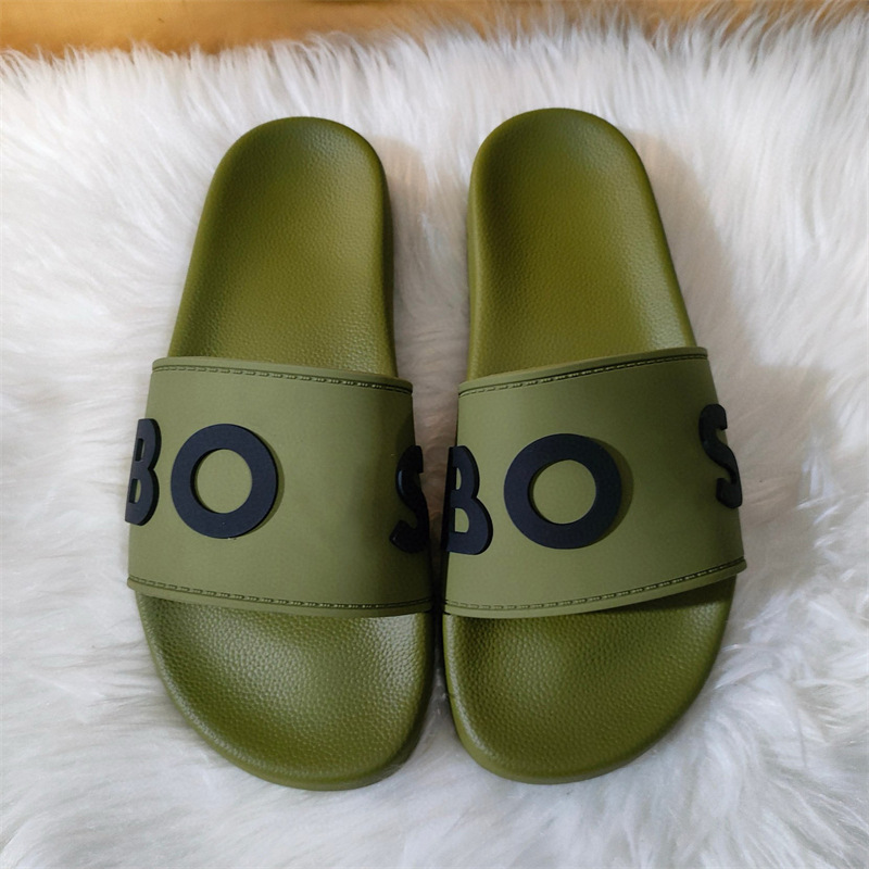 Herren  Slides & Flipflops | In Italien Gefertigte Slides Mit Erhabenem Logo Herren Herren