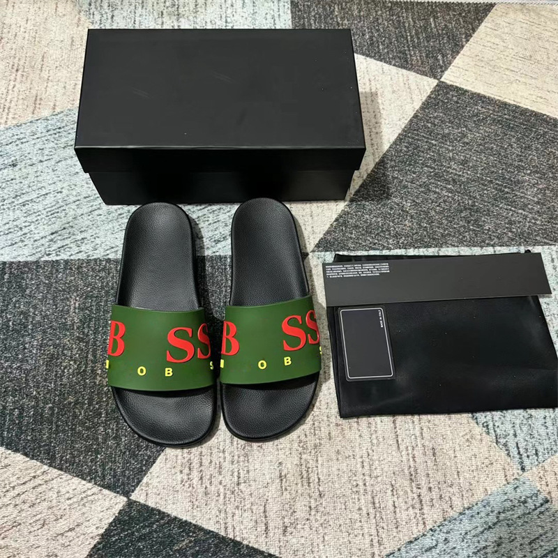 Herren  Slides & Flipflops | Slides Mit Logo-Riemen Herren Herren