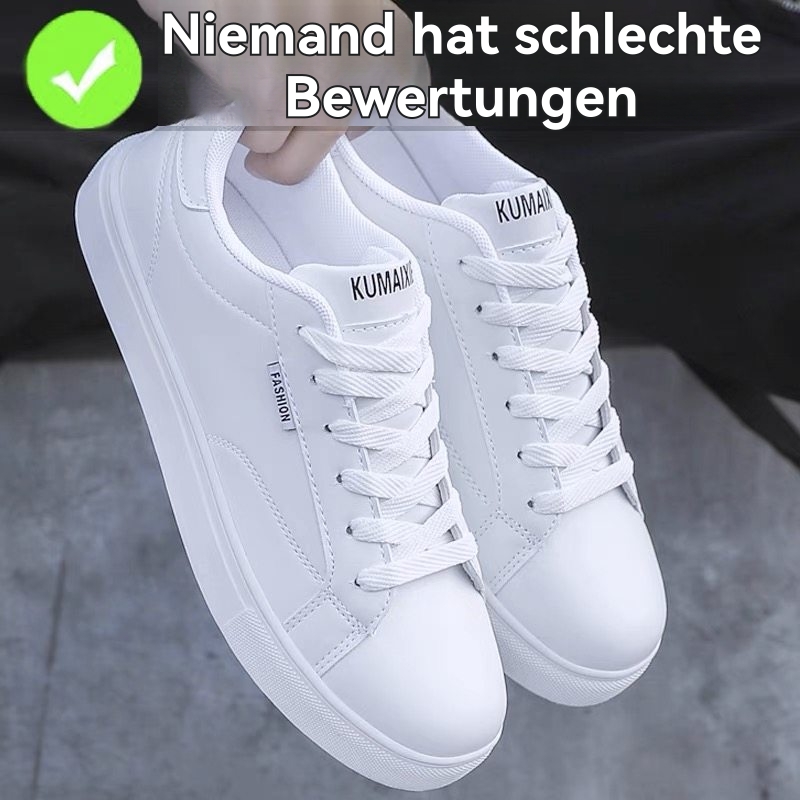 Herren  Sneakers | Lowtop Sneakers Aus Genarbtem Kunstleder Herren Herren