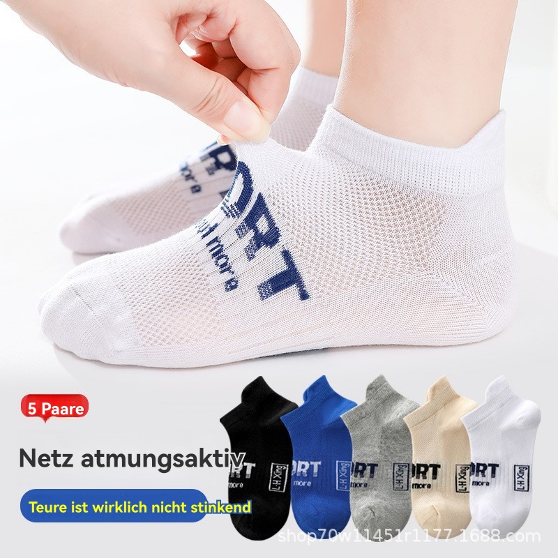 Herren  Socken | Dreier-Pack Sneakers-Socken Aus Baumwoll-Mix Mit Logos Accessoires Herren