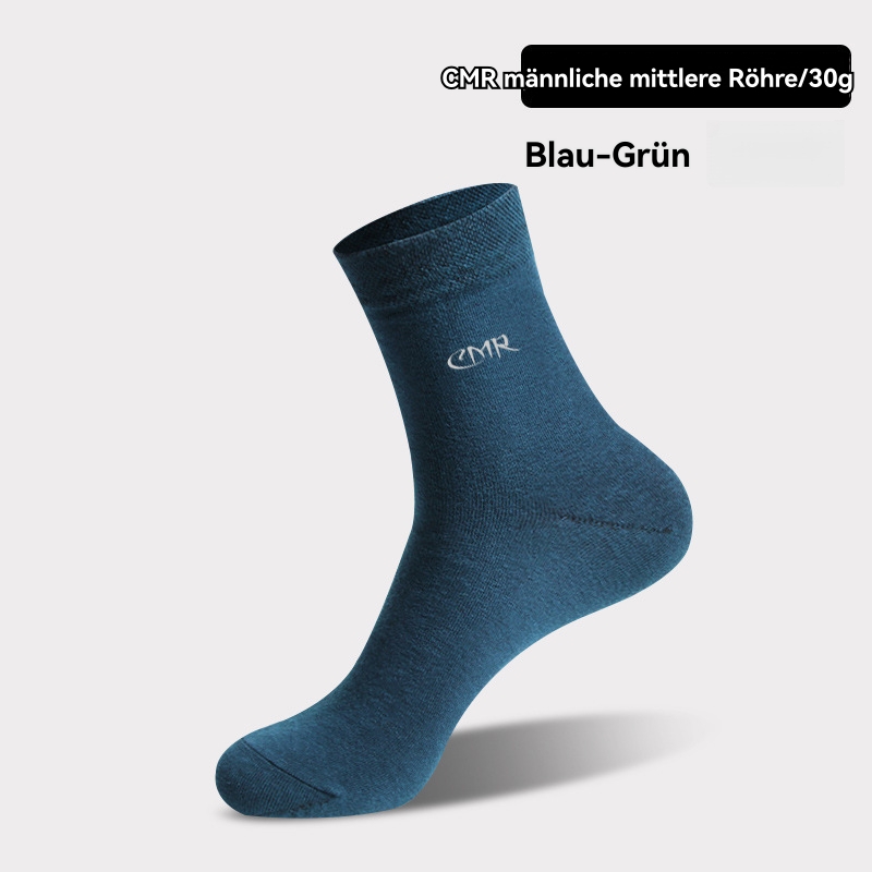 Herren  Socken | Mittelhohe Logo-Socken Aus Ägyptischer Baumwolle Mit Merzerisiertem Finish Accessoires Herren