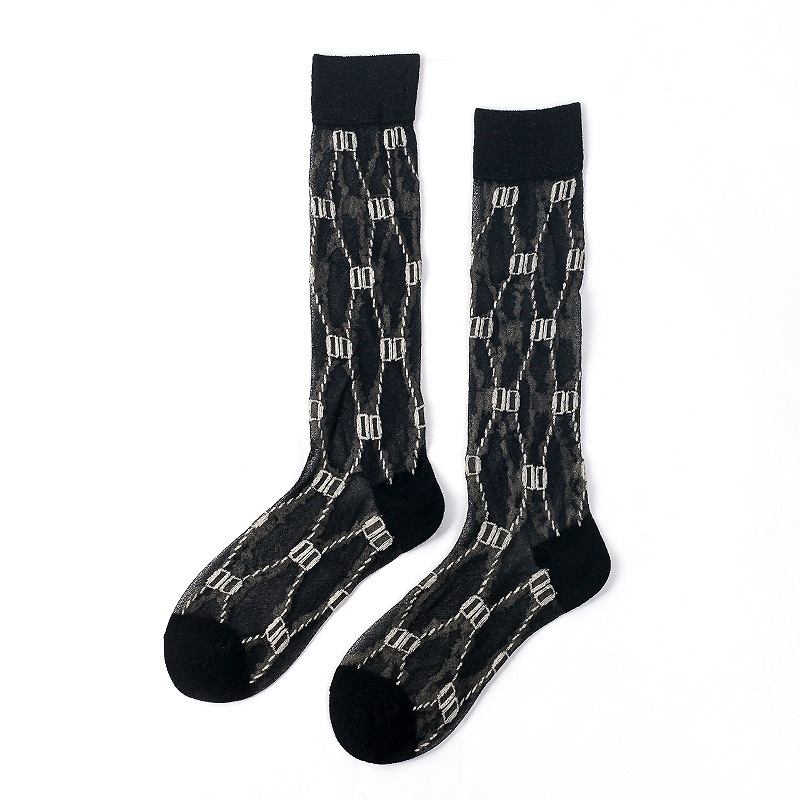 Herren  Socken | Mittelhohe Socken Mit Glitzer-Logos Im Zweier-Pack Accessoires Herren