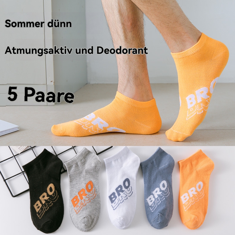 Herren  Socken | Zweier-Pack Knöchellange Socken Mit Logo-Details Accessoires Herren