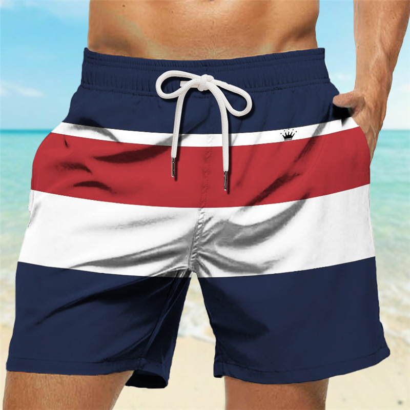 Herren  Strandmode | Badeshorts Im Colour-Block-Design Mit Durchgehendem Innenfutter Herren Herren