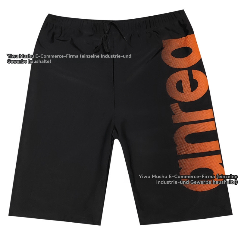 Herren  Strandmode | Badeshorts Mit Durchgehendem Innenfutter Und 3D-Logo-Stickerei Herren Herren