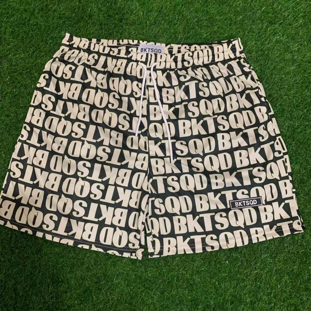 Herren  Strandmode | Schnell Trocknende Badeshorts Mit Logo-Print Herren Herren