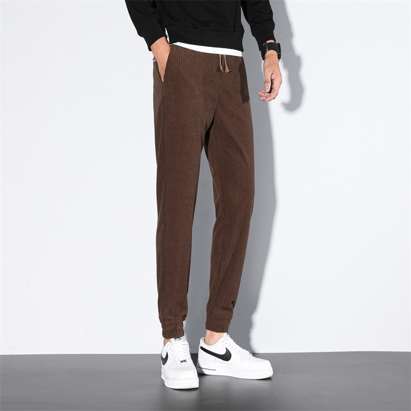 Herren  Sweats | Boss Selected By Beckham Jogginghose Aus Stretch-Cord Herren Herren