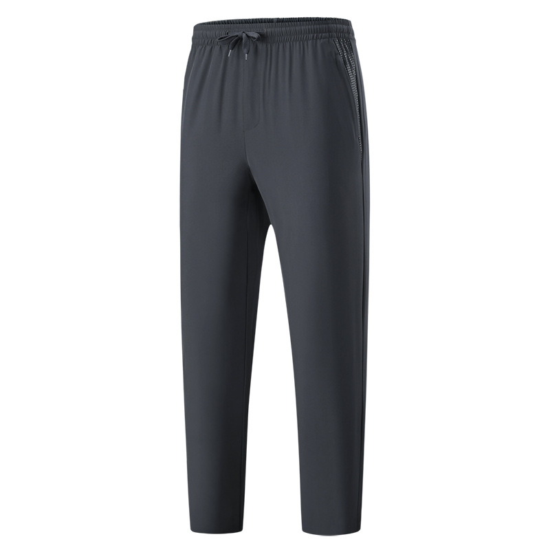 Herren  Sweats | Jogginghose Aus Stretch-Gewebe Mit Dekorativen Reflektierenden Details Herren Herren