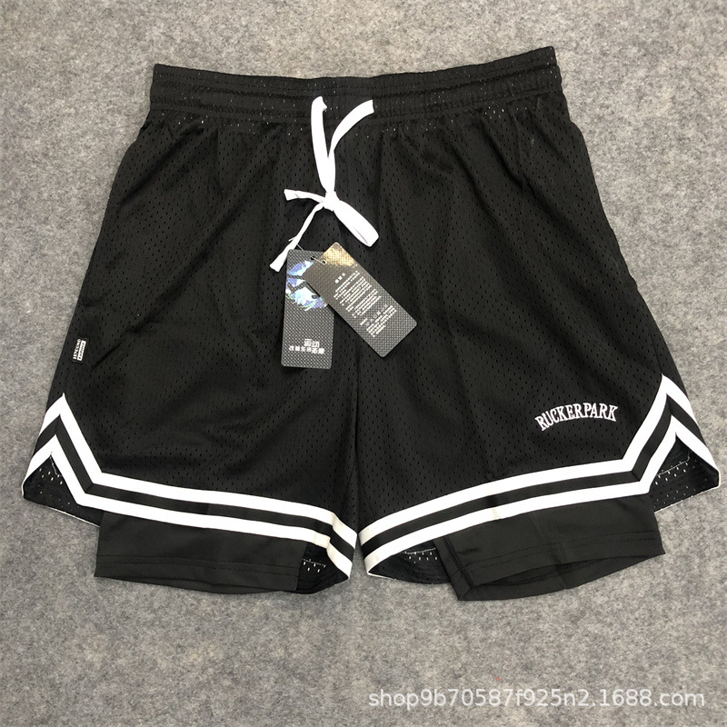 Herren  Sweats | Mesh-Shorts Mit Logo Und Tape In Kontrastfarbe Herren Herren