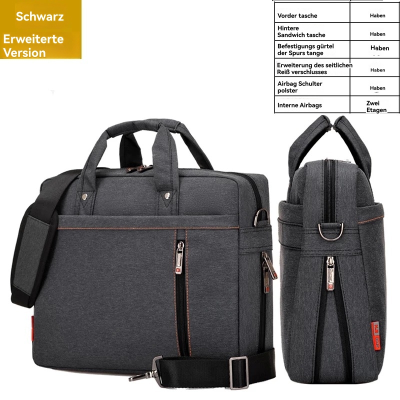 Herren  Taschen | Aktentasche Aus Kunstleder Mit Signature-Streifen Accessoires Herren