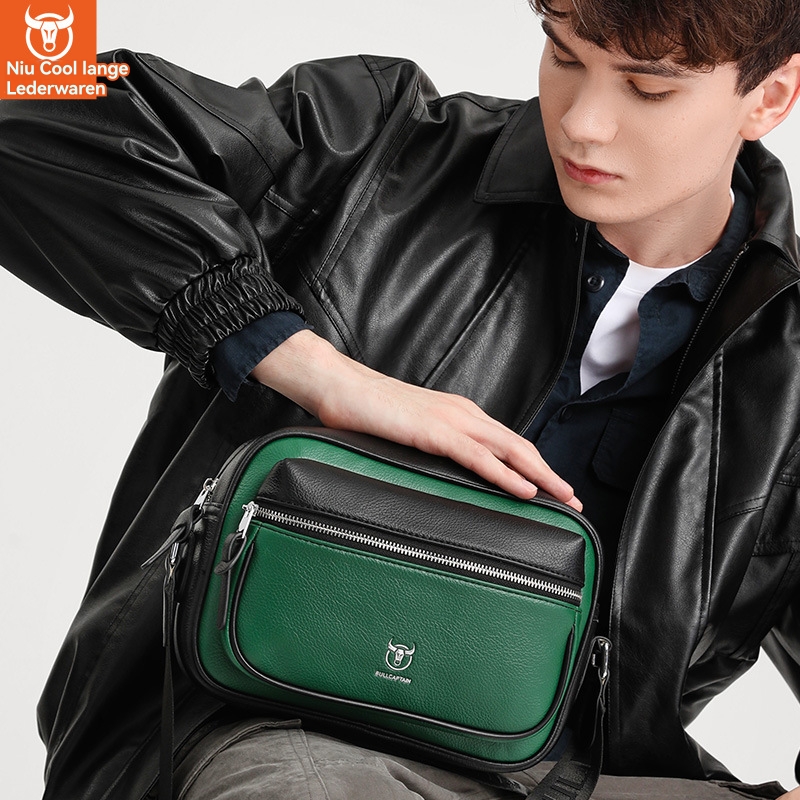 Herren  Taschen | Gürteltasche Aus Twill Mit Double-B-Monogramm Accessoires Herren