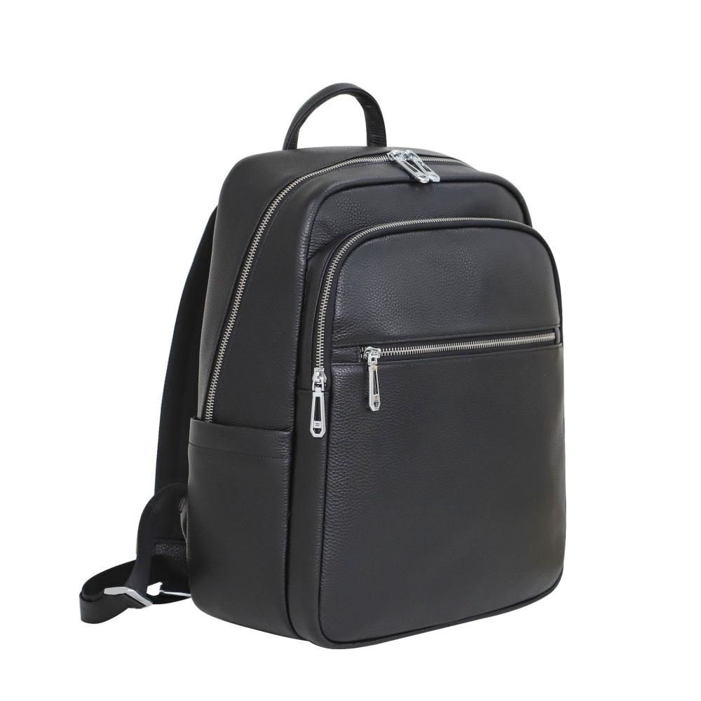 Herren  Taschen | Rucksack Aus Italienischem Leder Mit Mehreren Fächern Und Charakteristischen Details Accessoires Herren