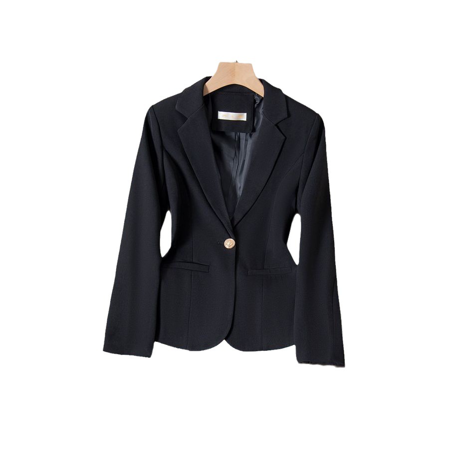 Damen  Blazer | Slim-Fit Blazer Aus Schurwoll-Twill In Denim-Optik Blazer Blazer